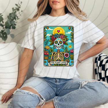 The Plant Lover Tarot Direct-To-Film Transfer